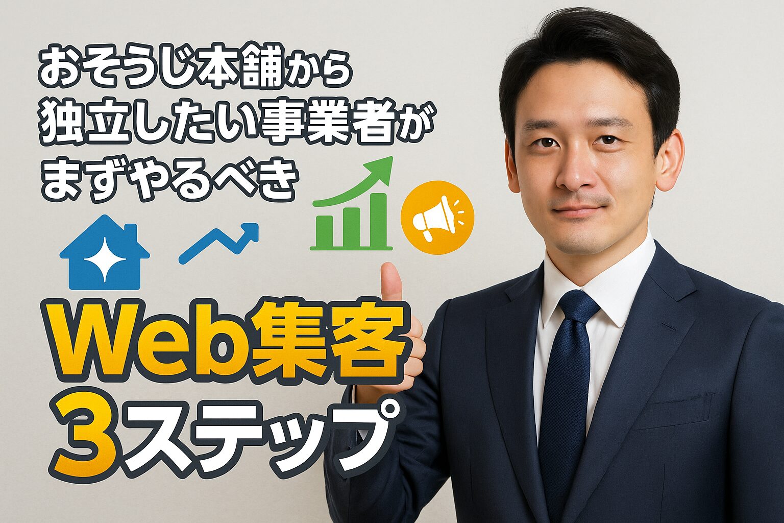 おそうじ本舗から独立したい事業者がまずやるべきWeb集客3ステップ