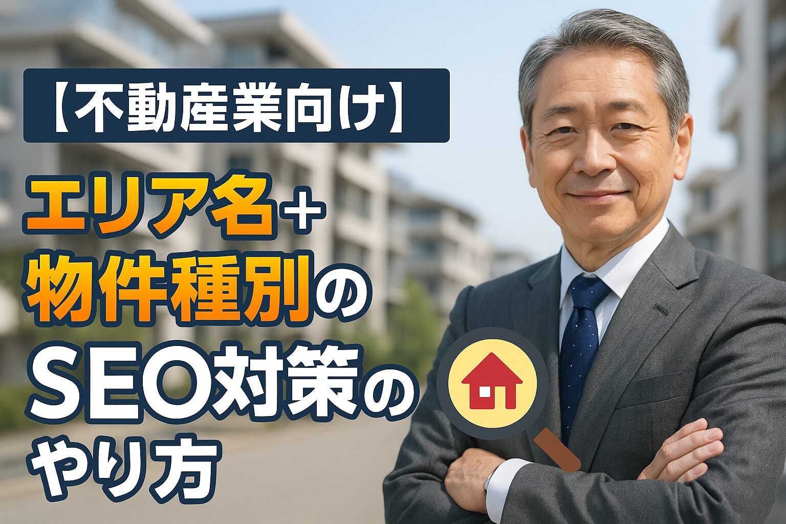 【不動産業向け】エリア名＋物件種別のSEO対策のやり方