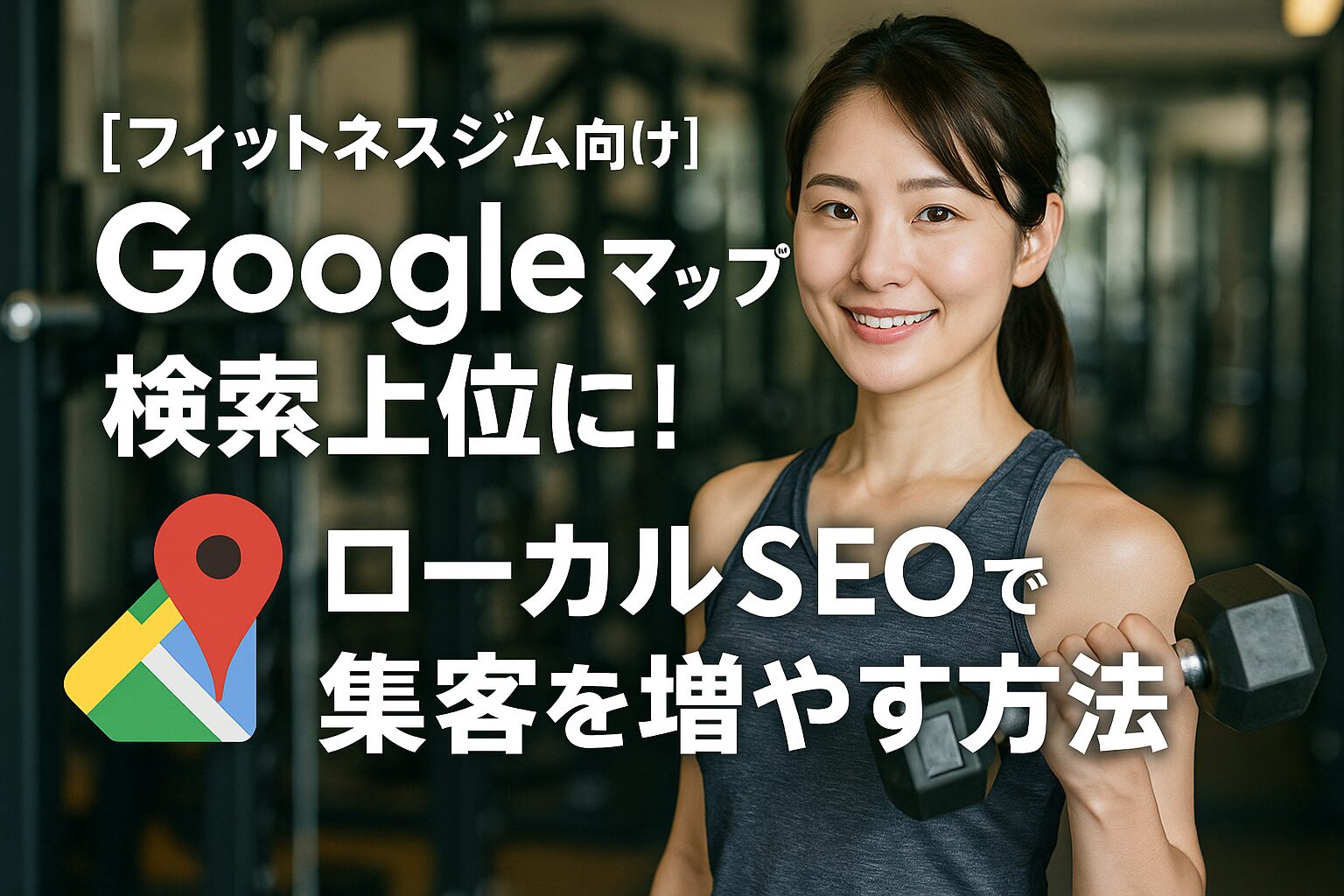 【フィットネスジム向け】Googleマップで検索上位に！ローカルSEOで集客を増やす方法