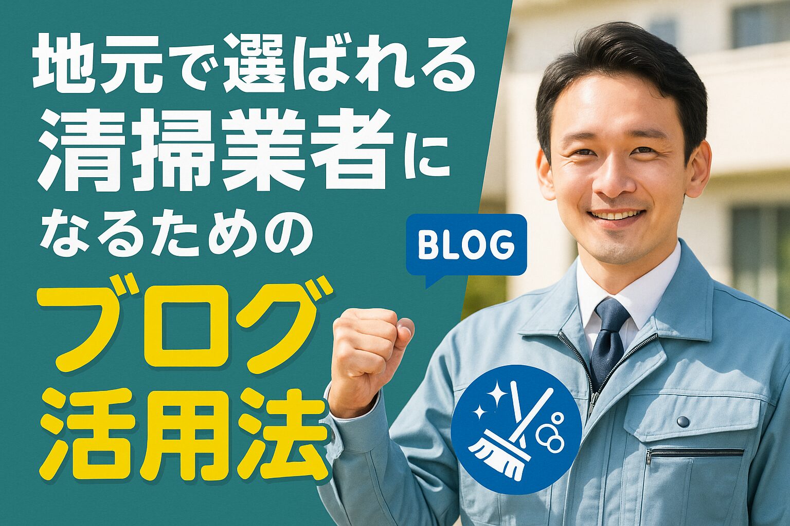 地元で選ばれる清掃業者になるためのブログ活用法