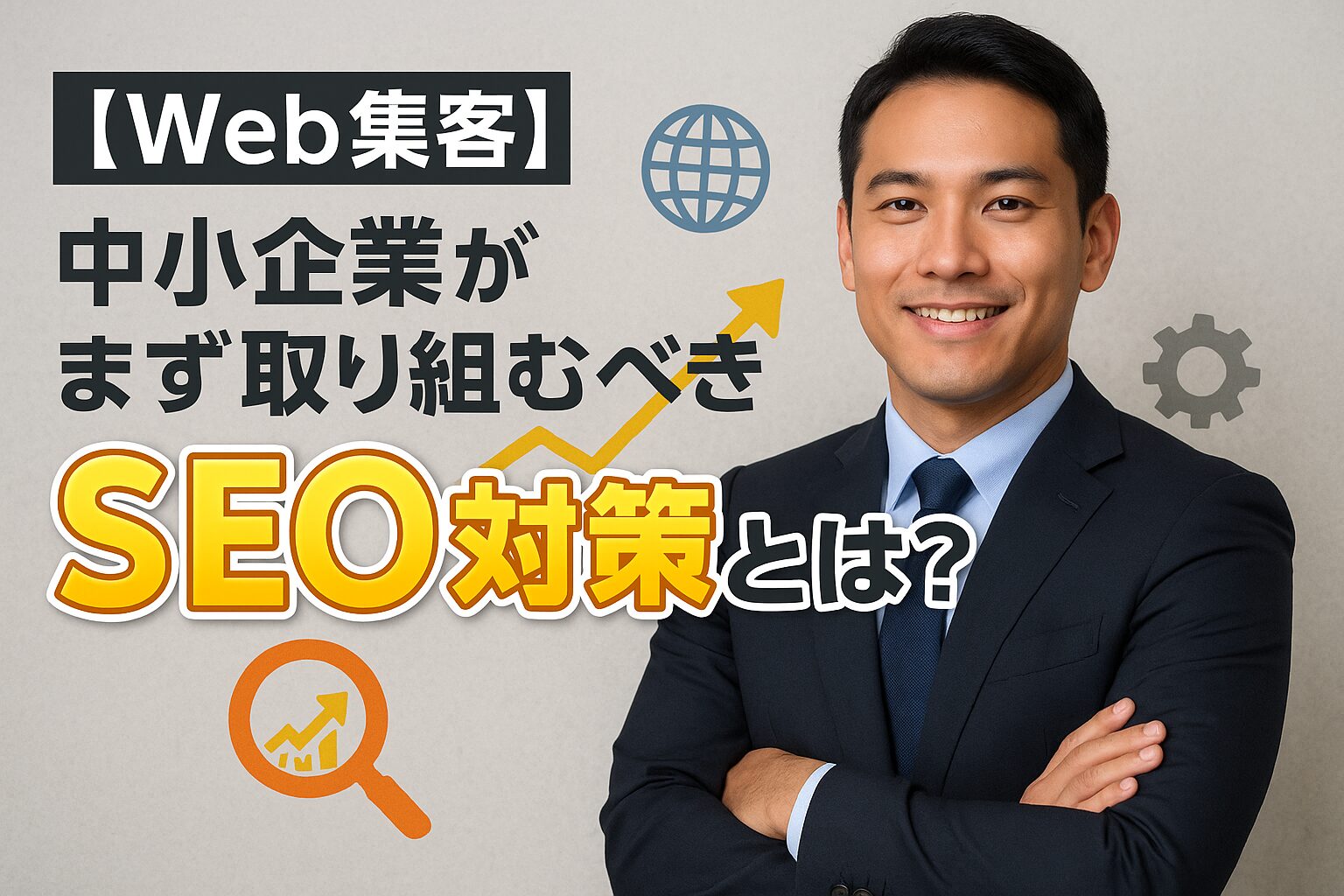 【Web集客】中小企業がまず取り組むべきSEO対策とは？