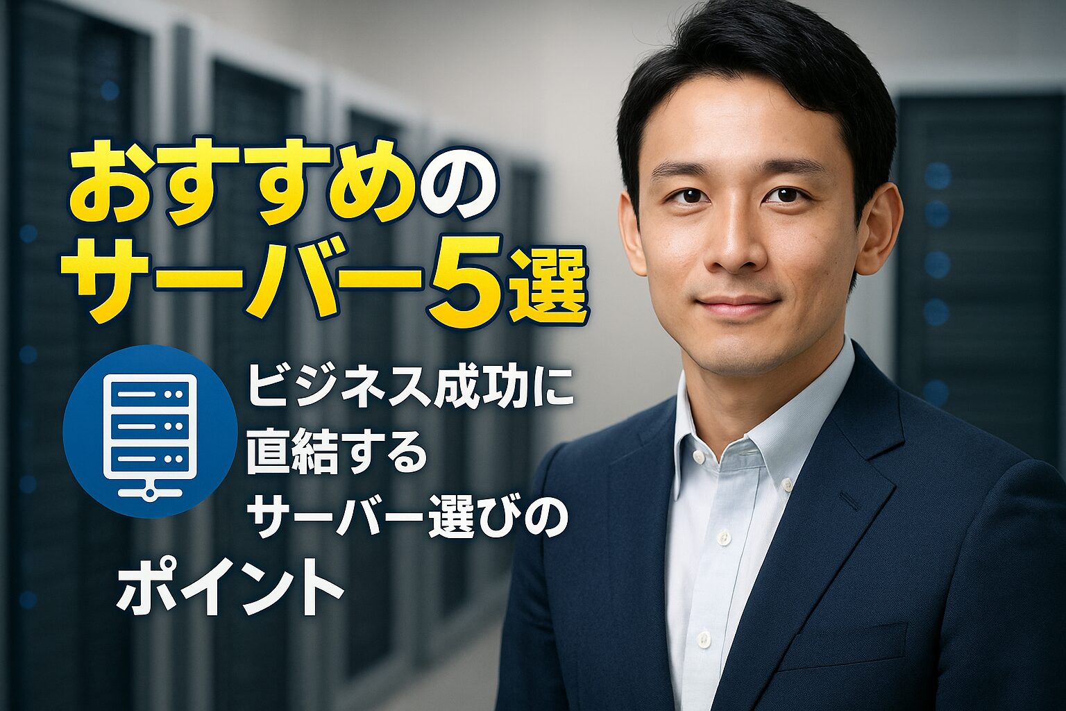 ビジネス成功に直結するサーバー選びのポイント