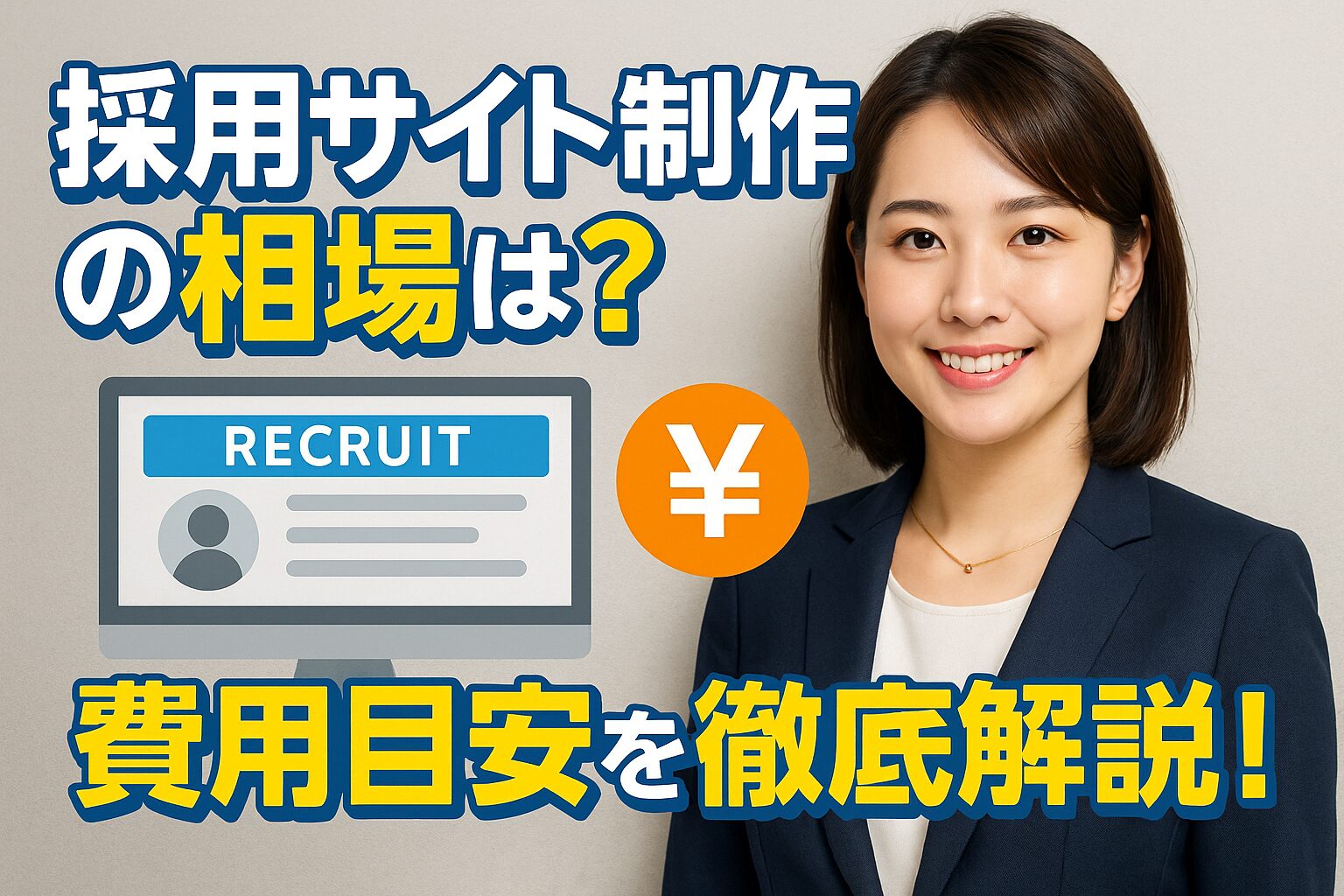 採用サイト制作の相場は？ 費用目安を徹底解説！