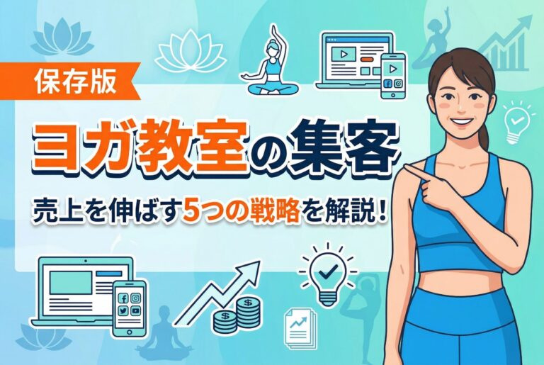 ヨガ教室の集客