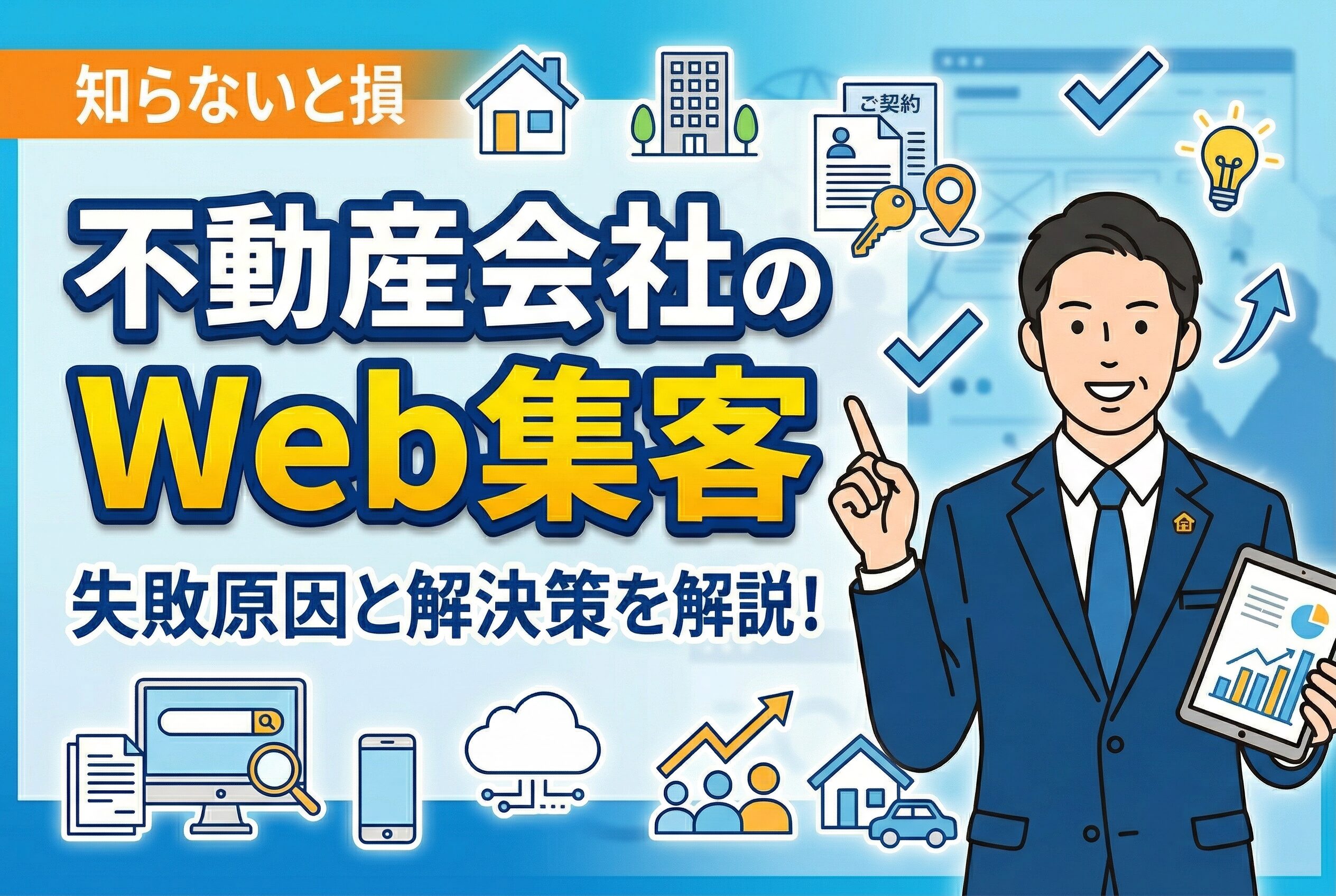 不動産会社のweb集客
