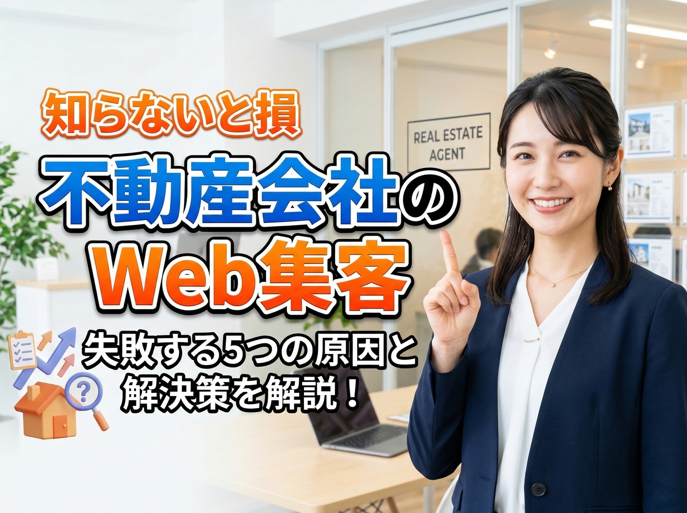 不動産会社のウェブ集客