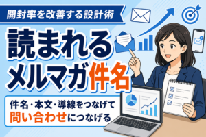 【開封率改善】メルマガで読まれる件名の作り方