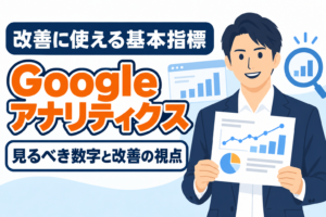 【改善に使える】Googleアナリティクスの基本指標