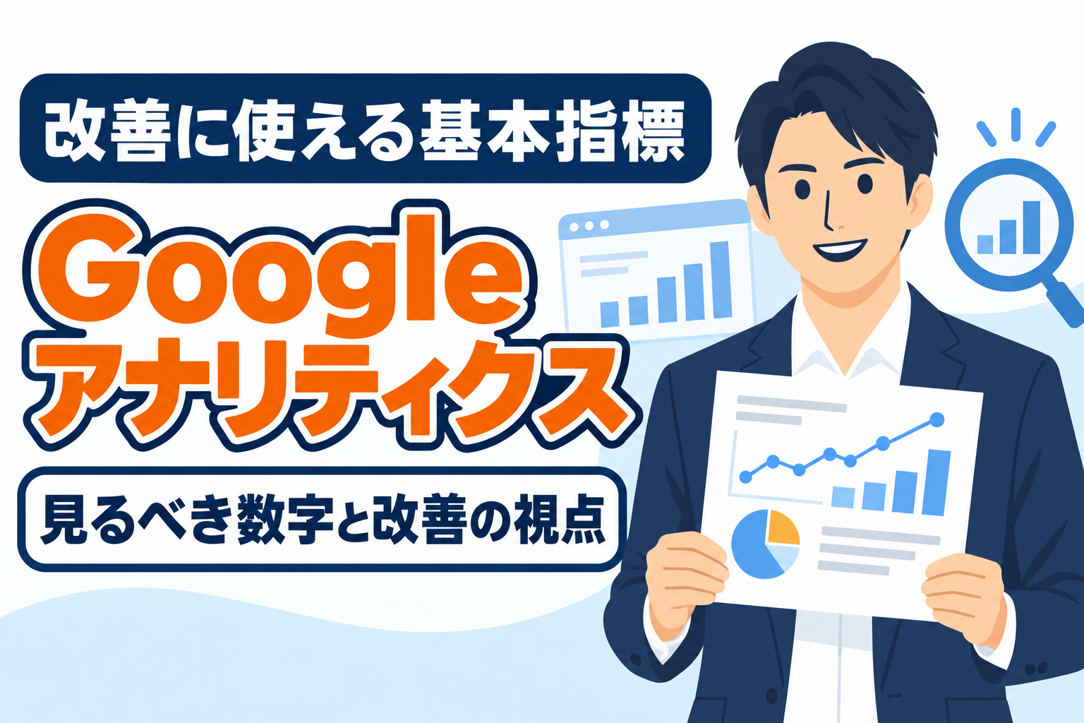 【改善に使える】Googleアナリティクスの基本指標